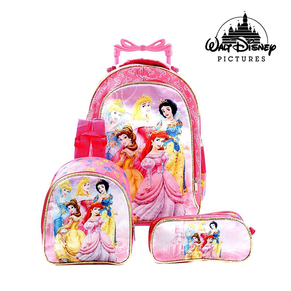 Kit Mochila Escolar Infantil Wondergirl Vozz3502 5 A 10 Anos