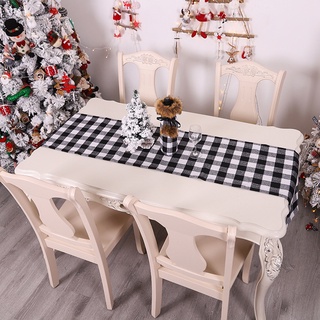 Toalha De Mesa Retangular Xadrez Impermeável À Prova De Óleo / Toalha De  Mesa Lavável Para Decoração De Natal