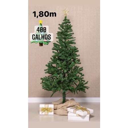 Árvore de Natal 1,80 m com 873…