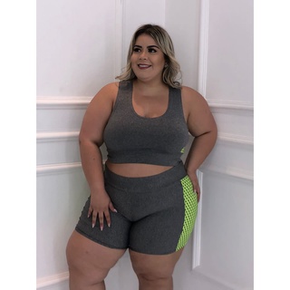 Conjuntos de roupas femininas plus size, fato de treino para