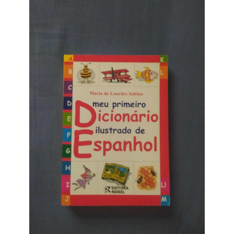 Meu primeiro dicionário ilustrado de espanhol | Shopee Brasil