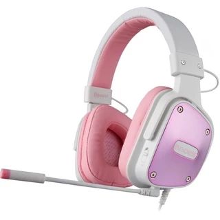 Fone e ouvido Headset Gamer Sades Dpower Rosa Angel Edition Multiplataforma