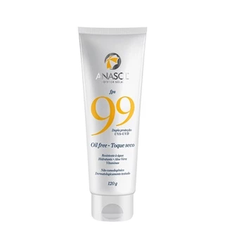 Anasol Protetor Solar Corporal Creme Fps 99 Toque Seco com Aloe Vera e Vitamina E - 120g