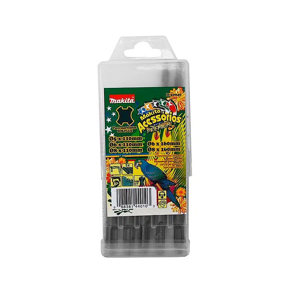 Jogo Broca Videa SDS Com 5pcs - 085748