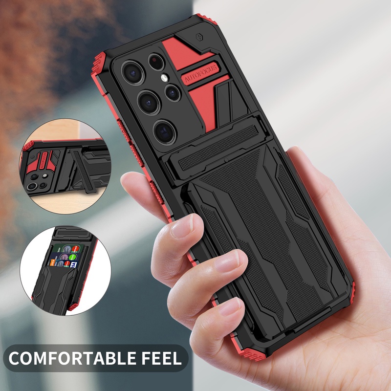 Capa Armadura De TPU + PC Anti-Impacto Para Samsung Galaxy A51/A31