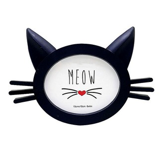 Porta-retrato gato 8x10 personalizado nome de texto personalizado bonito desenho  animado animal gatos moldura para foto cabe 14 x 7 com tapete ou 20 x 25 cm  sem tapete foto, exibição de