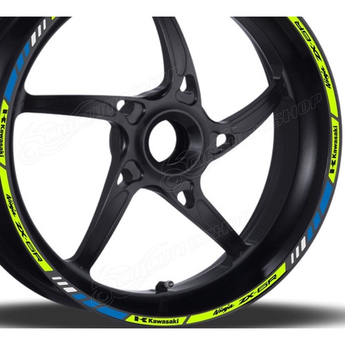 SKIKE様用•*¨*•.¸♬︎ Friso Adesivo Refletivo Roda M2 Moto Kawasaki Zx-6r Zx 6r | Shopee