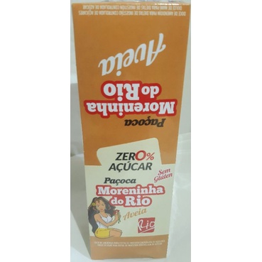 Paçoca Moreninha do Rio Zero Açúcar Diet com Aveia | Shopee Brasil