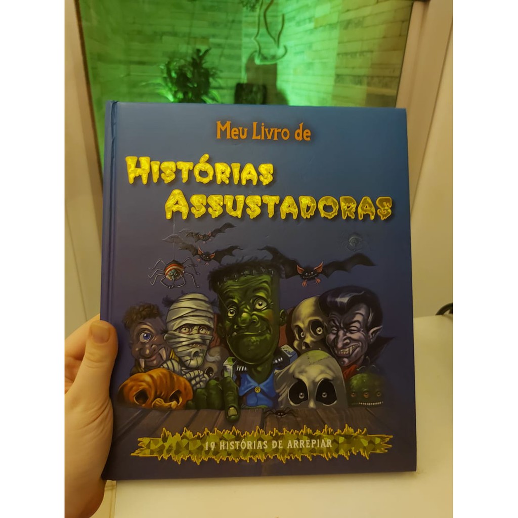 Meu livro de Histórias assustadoras | Shopee Brasil