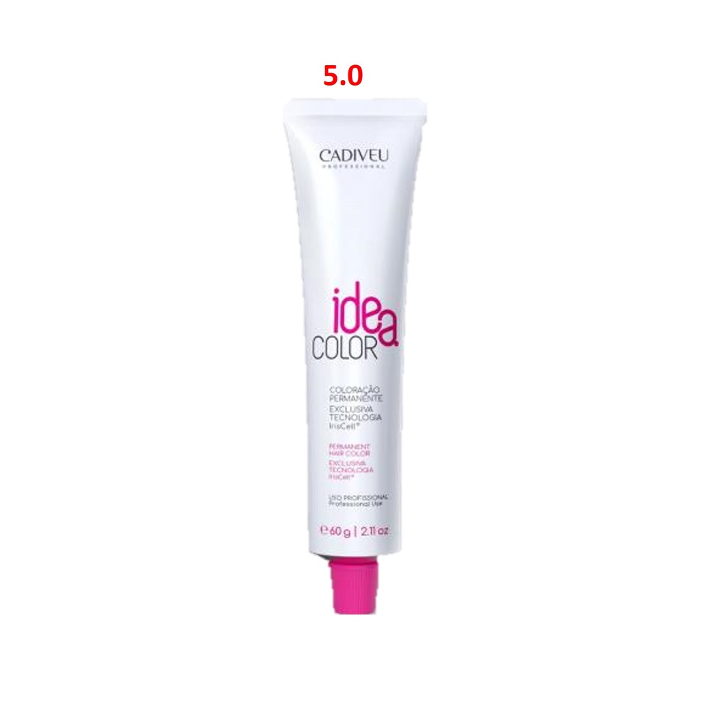 Cadiveu Idea Color 5.0 Castanho Claro 60g