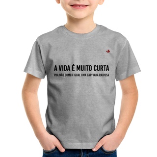 Camiseta Infantil Mestre capivara – Jadoube