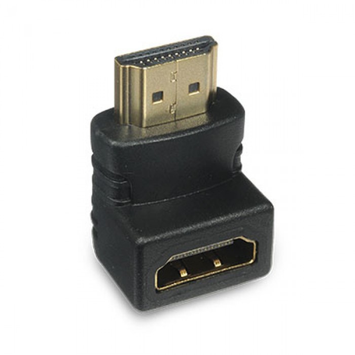 Hdmi 90 Graus Em Forma De L Conector Hdmi Adaptador De 90 Graus L Masculino X macho x fêmea