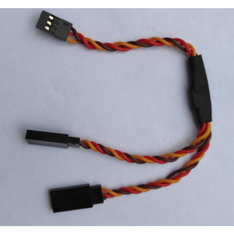 Hitec Y-Kabel 15 Cm Verdrillt – Goldkontakte Für Digitale Servos