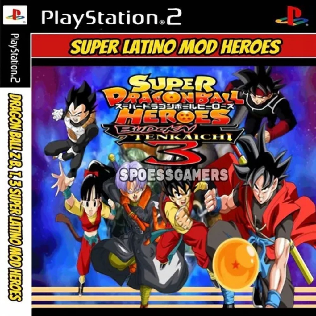 Dragon Ball Z Super Heroes Budokai Tenkaichi 3 PS2 - EvolutionofGames