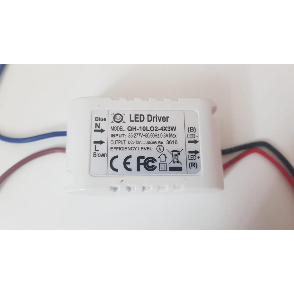 LED Driver 3w 2 a 4 leds drive para leds de 3w para luminária de