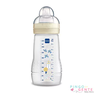 Mamadeira Easy Active 270ml 2m+ Neutra MAM - MA40613