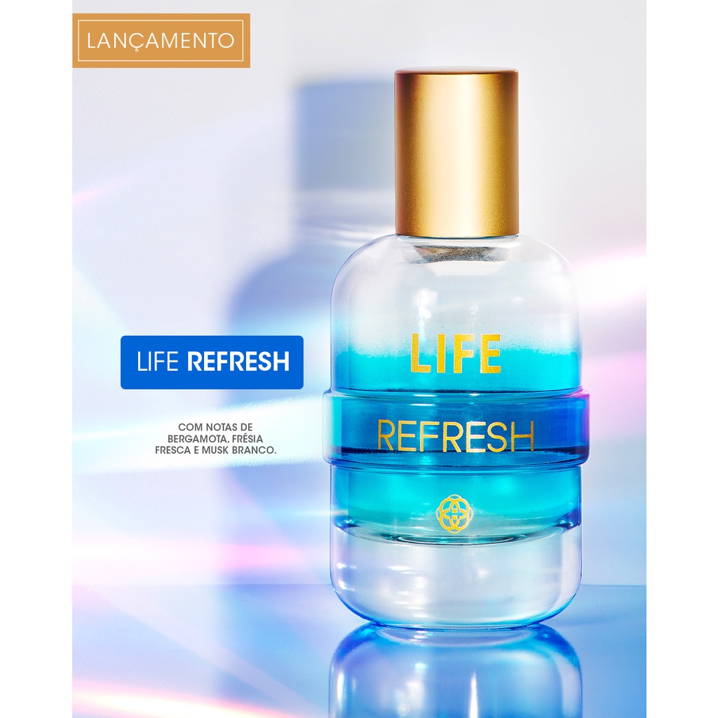 PERFUME LIFE REFRESH HINODE LAN AMENTO 2021 Shopee Brasil