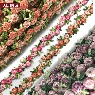 Bordado Floral Fita De Renda Para Decoração De Vestido De Casamento Feito À Mão