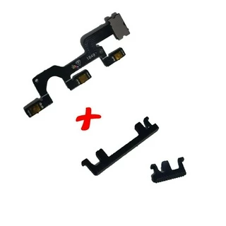 KIt Botão Power Volume Flex Moto Compatível G7 Play Xt1952 P