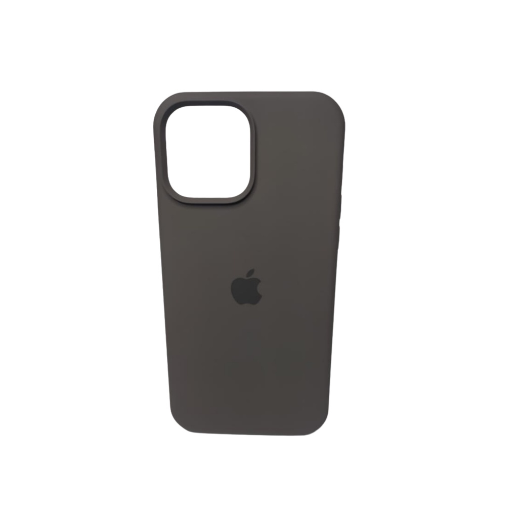 Capa Premium Silicone iPhone 13 pro max – preta.