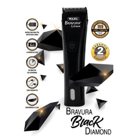 Imagem do produto máquina de tosa wahl  bravura black diamond (bivolt)