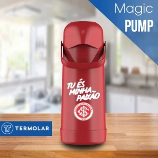 Garrafa Térmica 1 Litro Magic Pump Internacional Termolar
