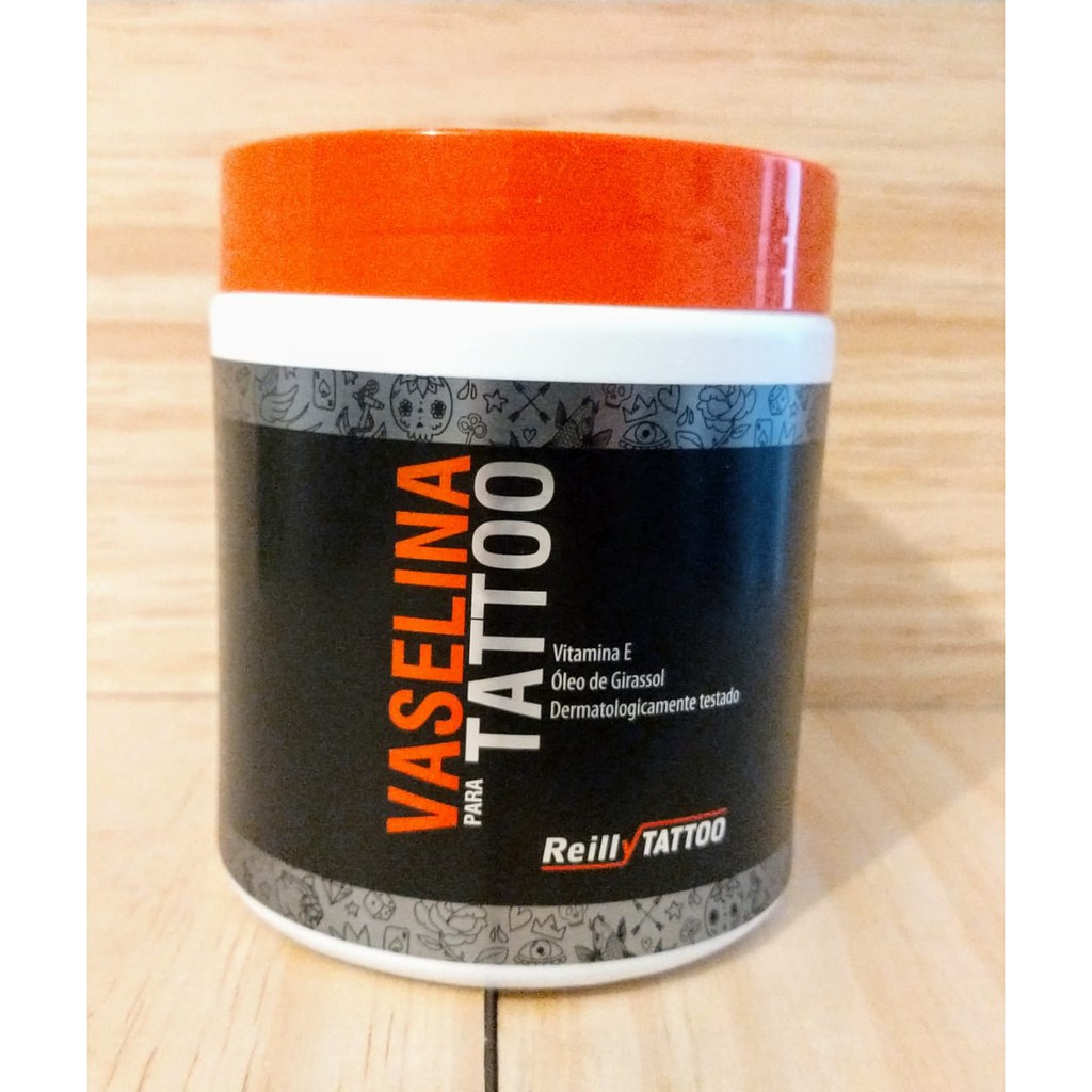 Vaselina Para Tatuagem Reilly Tattoo 500g Com Ativos Vegano tipo Jelly ...