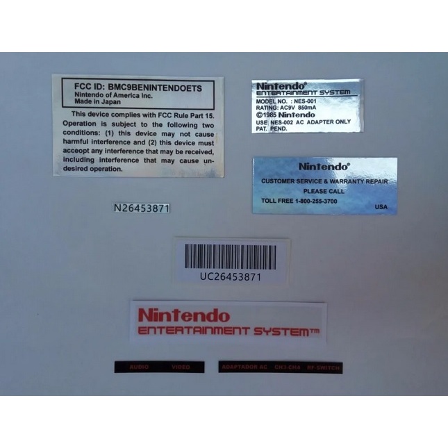Super Kit Labels Adesivos S-nes Nintendo Nintendinho 8 Bits | Shopee Brasil