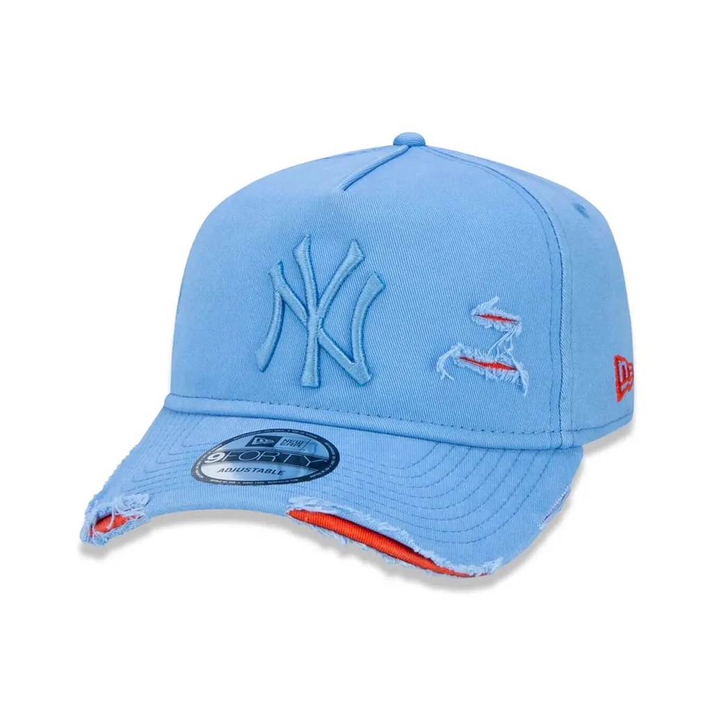 Boné Aba Curva New Era MLB 940 Af Cotton Damage New York Yankees