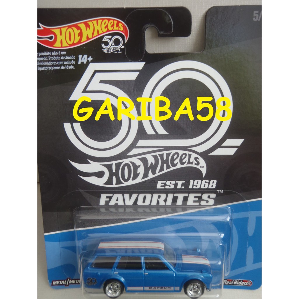 Hot Wheels ´71 Datsun Bluebird 510 Wagon 2018 50 Years Favorites