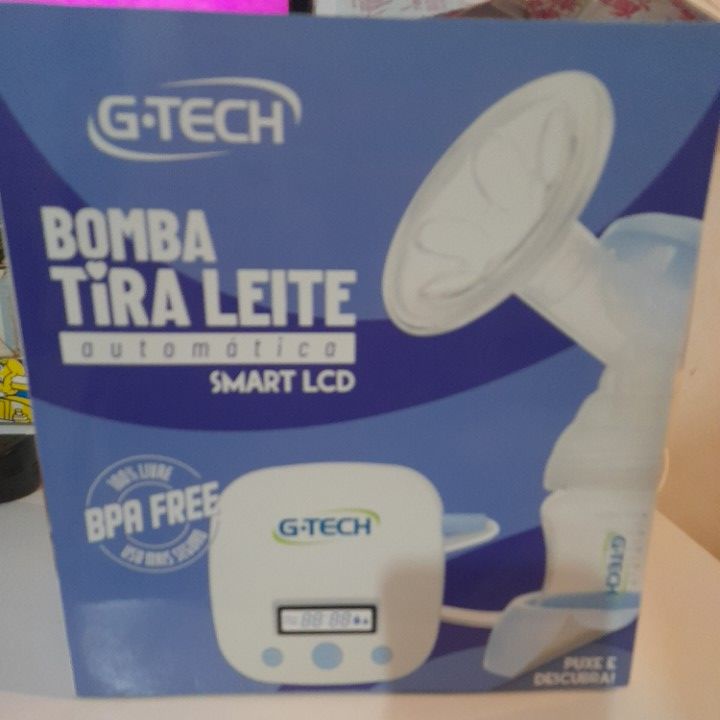 Bomba Tira-Leite Materno Automática Smart, G-Tech, bomba leite materno