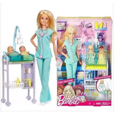 Barbie - Eu Quero Ser Pediatra - Mattel - Bonecas - Compra na