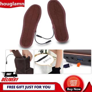 【 houglamn 】 Electric Palmilhas Aquecidas Para Calçados Confortáveis Controlador De Temperatura Do Aquecedor De Pés