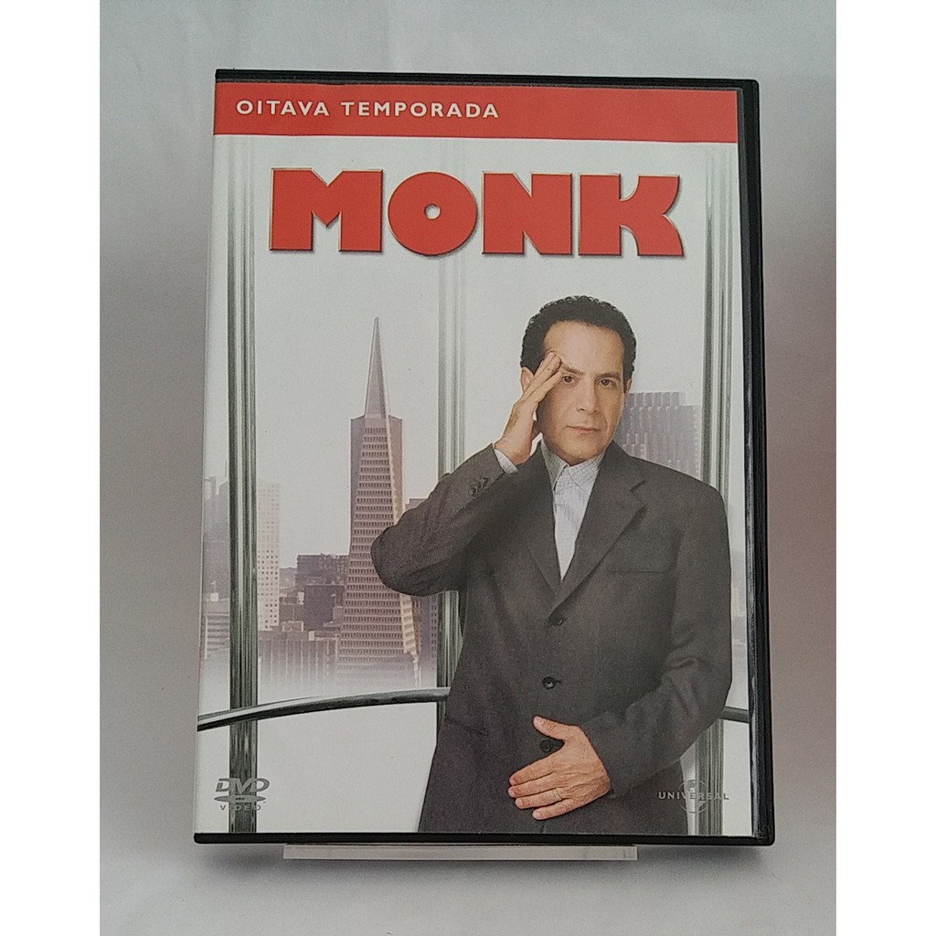 DVD MONK - TEMPORADAS - 1, 2, 3, 4, 5, 7, 8 - ORIGINAL BOX