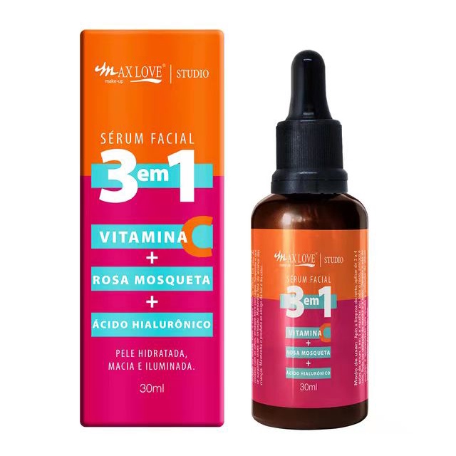 Sérum Facial 3 Em 1 Max Love