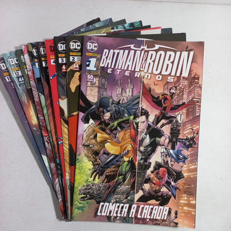 Batman & Robin Eternal  Começa a nova HQ da DC - veja as primeiras páginas