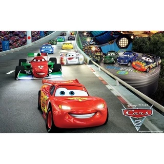 Papel de Parede Relâmpago Mcqueen e Amigos