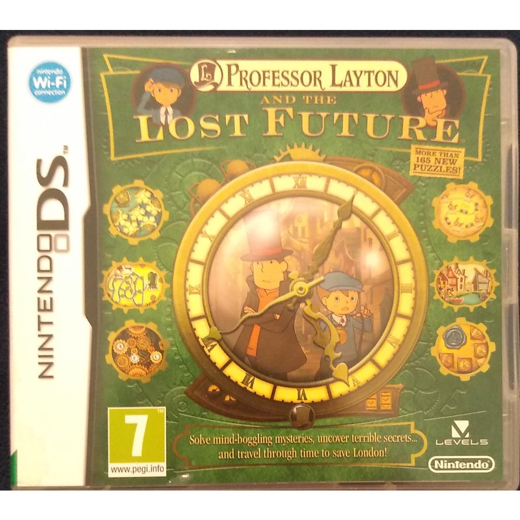 Professor Layton and the Lost Future Unwound Future DS 3ds original