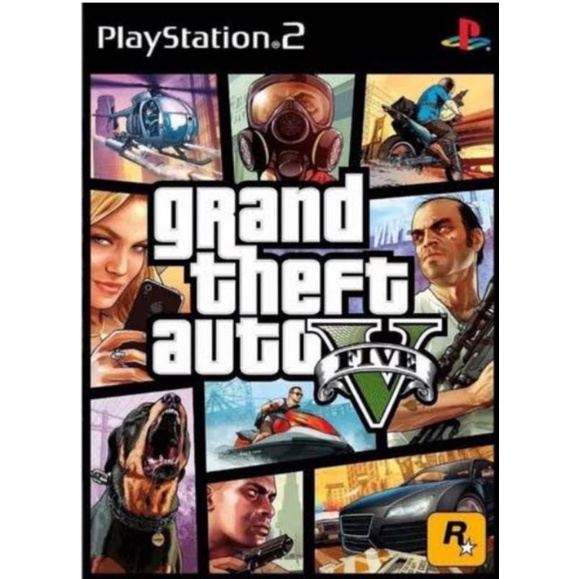 ACHEI O GTA 5 DE PS2 NO BRASIL (PLAYSTATION 2) 