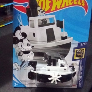 Hot Wheels Mickey Mouse Disney Steamboat Barco