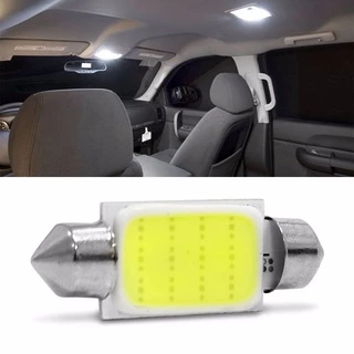 Lâmpada Teto Cob Torpedo 41mm 12 LEDs 12V - Gol G2 G3 G4 G5 G6 G7