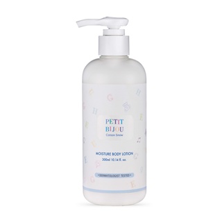 etude house petit bijou cotton snow moisture body lotion 300ml