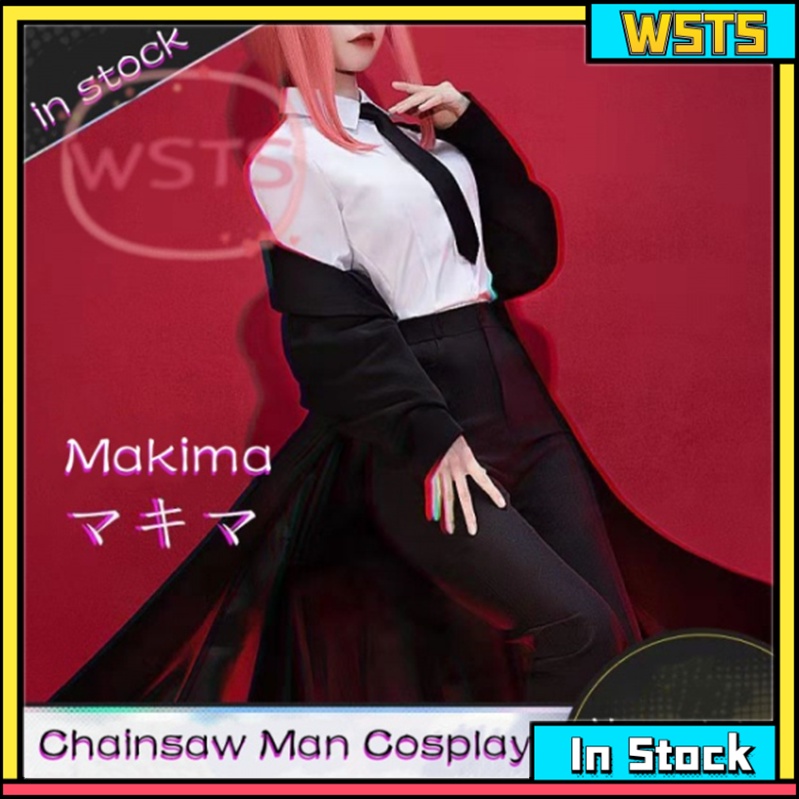 Unisex Chainsaw Man Cosplay Costume Denji Power Reze Makima