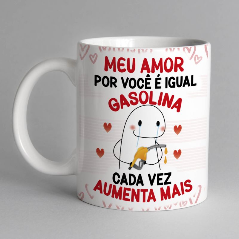 Caneca Frase Divertida Flork Meme Engraçado - Amor De Irmão