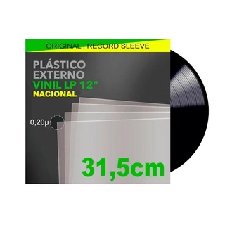 Plasticos Vinil Lp Grosso Nacional 0,20 - 15 Unidades em Oferta na Shopee