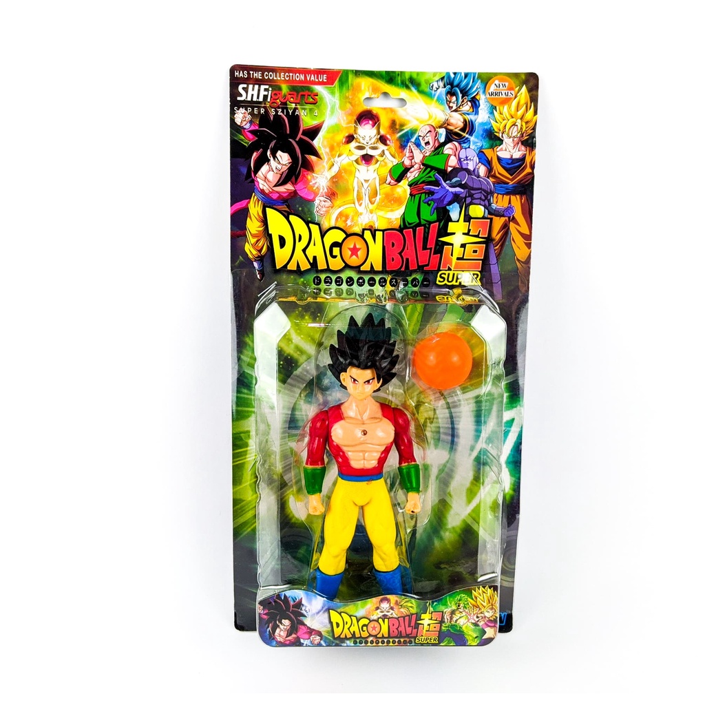 Boneco Brinquedo Figure infantil Goku Super Saiyajin 4 SJJ 4, saiyajin 4 