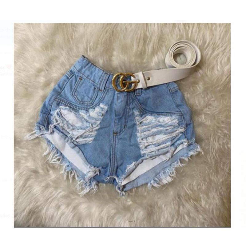 Short jeans deals feminino claro