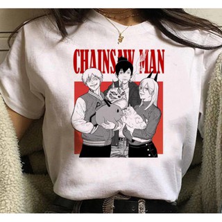 Camiseta Camisa Chainsaw Man Makima Anime Mangá Denji Motosserra Chain Saw  Blusa Unissex - Escorrega o Preço