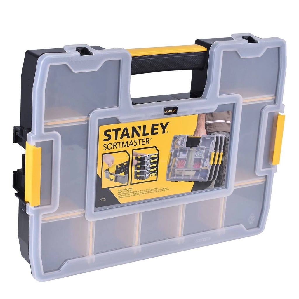 ORGANIZADOR PLÁSTICO C/ FECHO SORTMASTER - STANLEY | Shopee Brasil