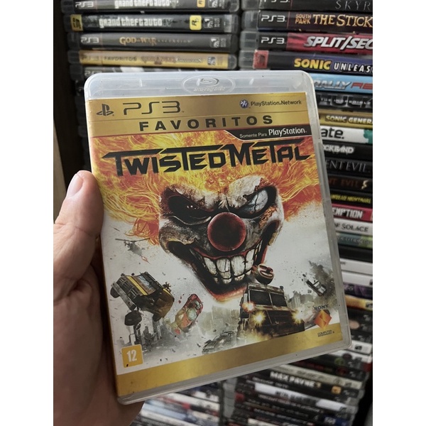 Twisted Metal - Jogo PS3 Midia Fisica